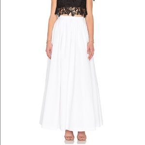 ✨Free People White Maxi Skirt, Bird of Paradise✨